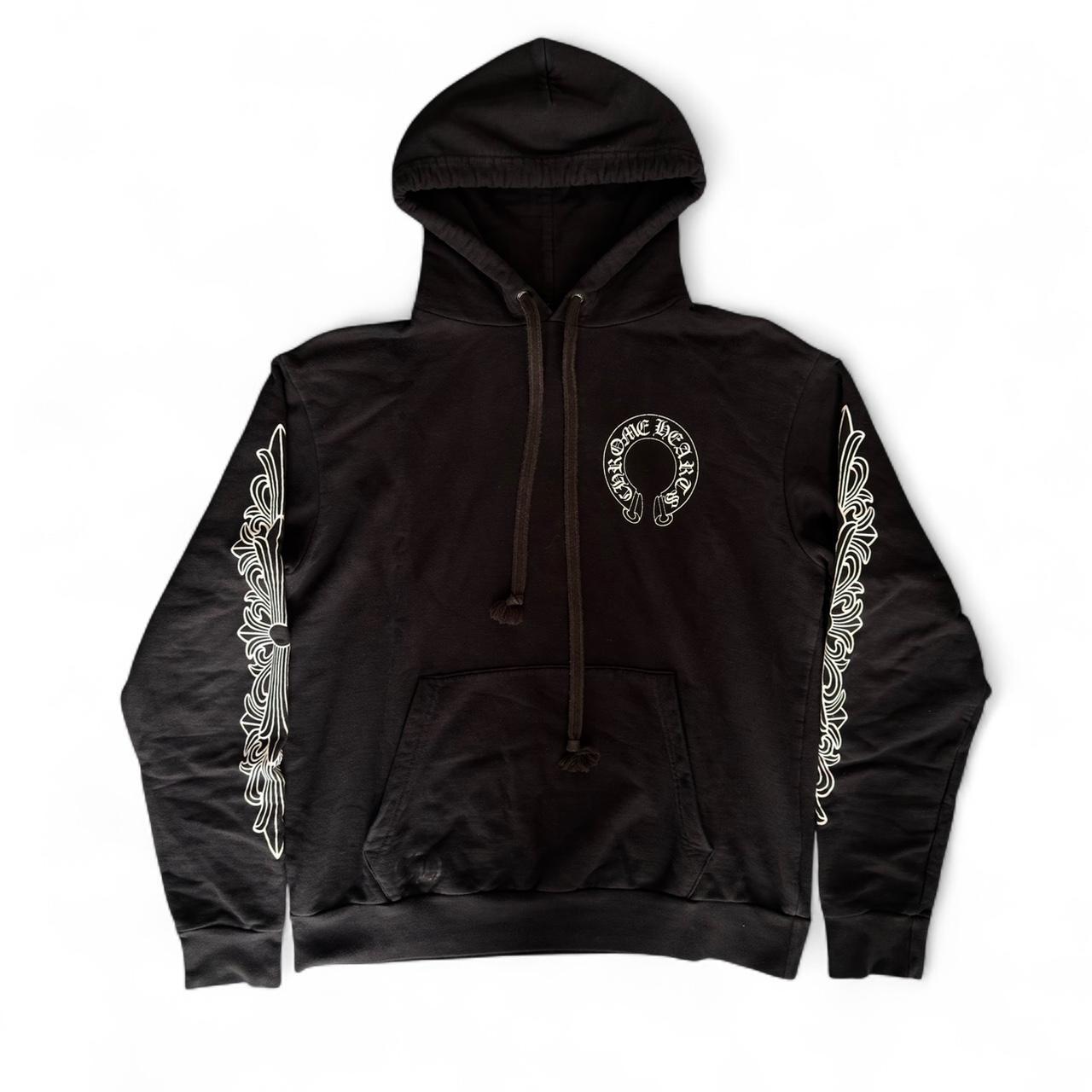 Chrome Hearts Floral Horseshoe Hoodie