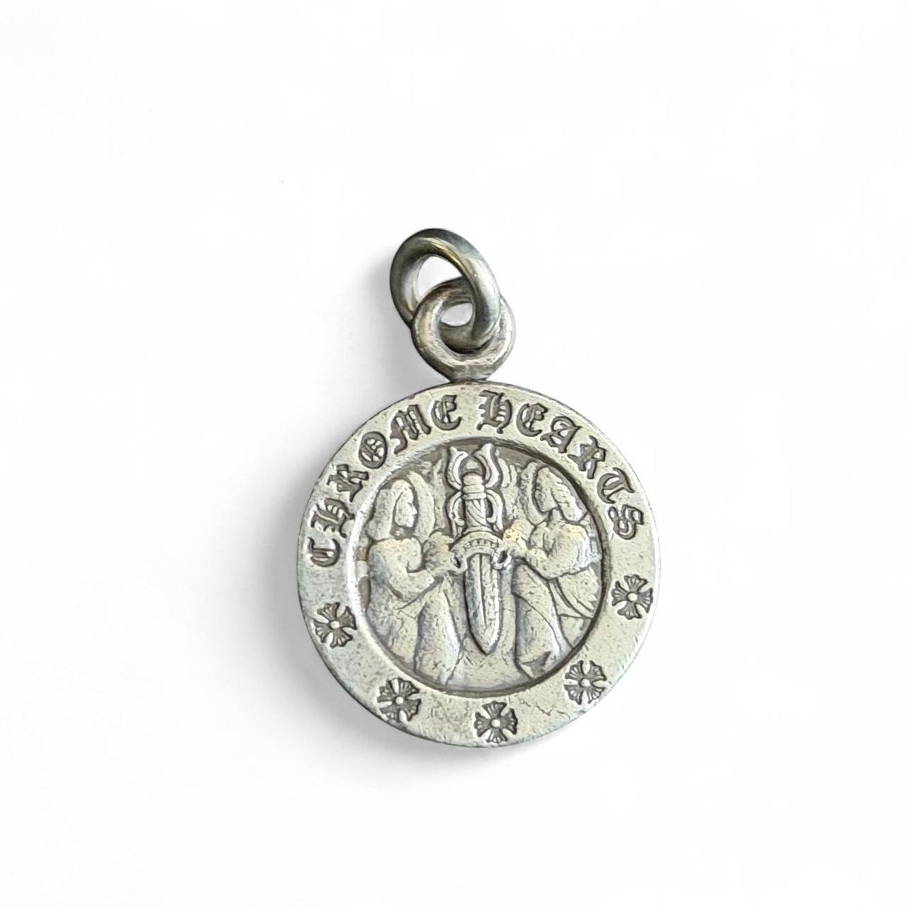 Chrome Hearts Angel Medal Pendant Silver