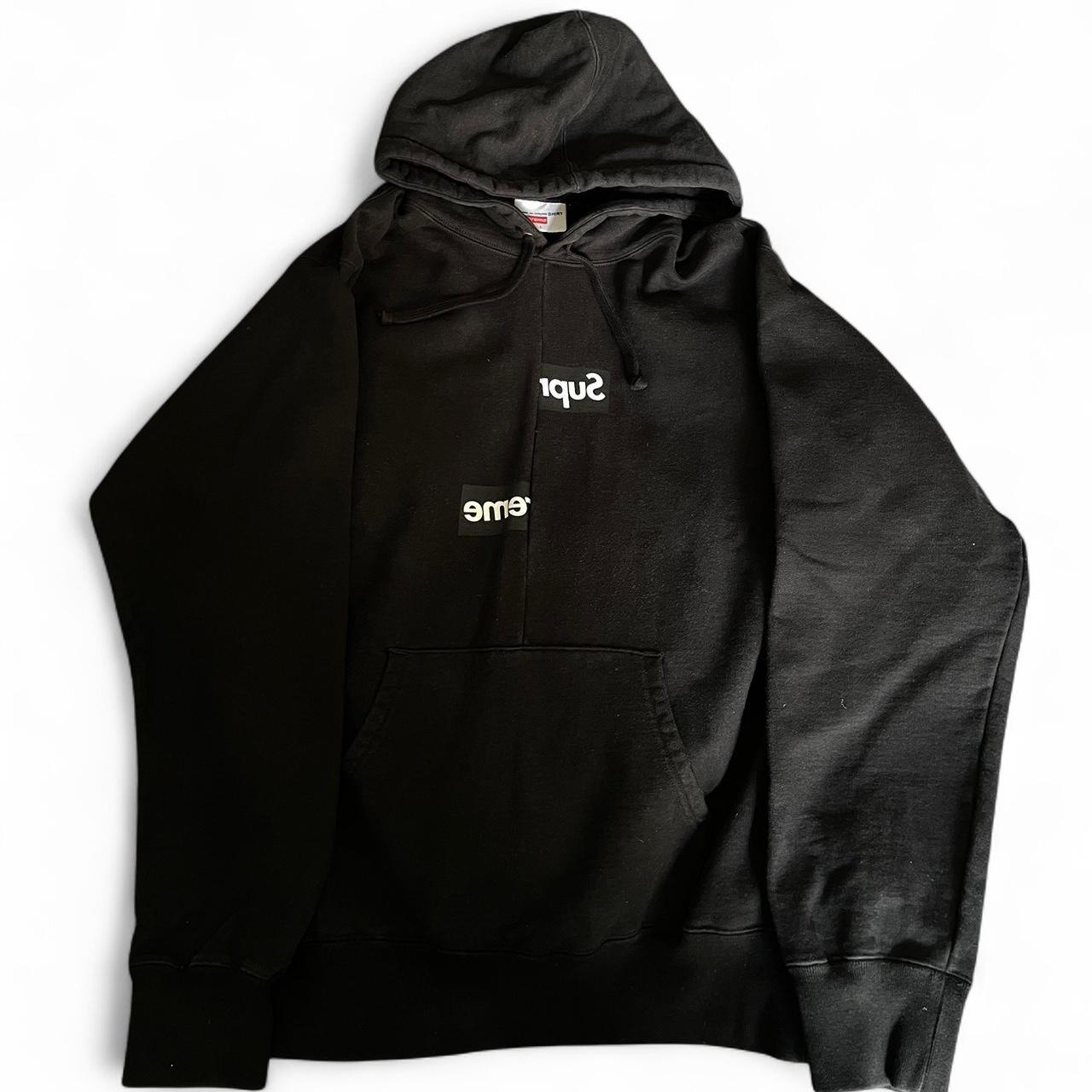 Supreme x CDG Split Box Logo Hoodie