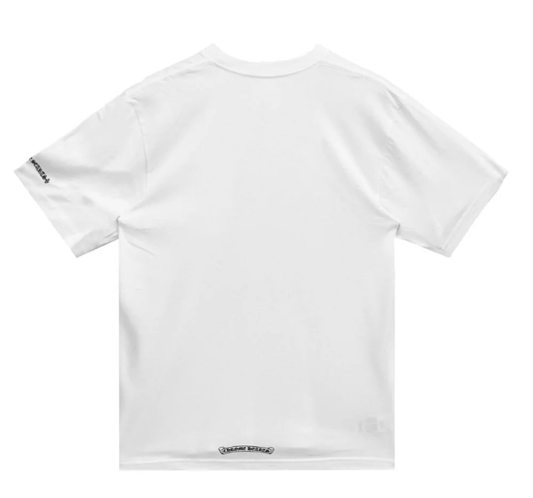 Chrome Hearts 1988 White Neck Logo T Shirt