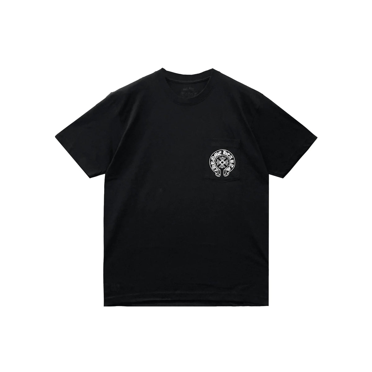 Chrome Hearts Paris Exclusive Horseshoe Black Short Sleeve Tee