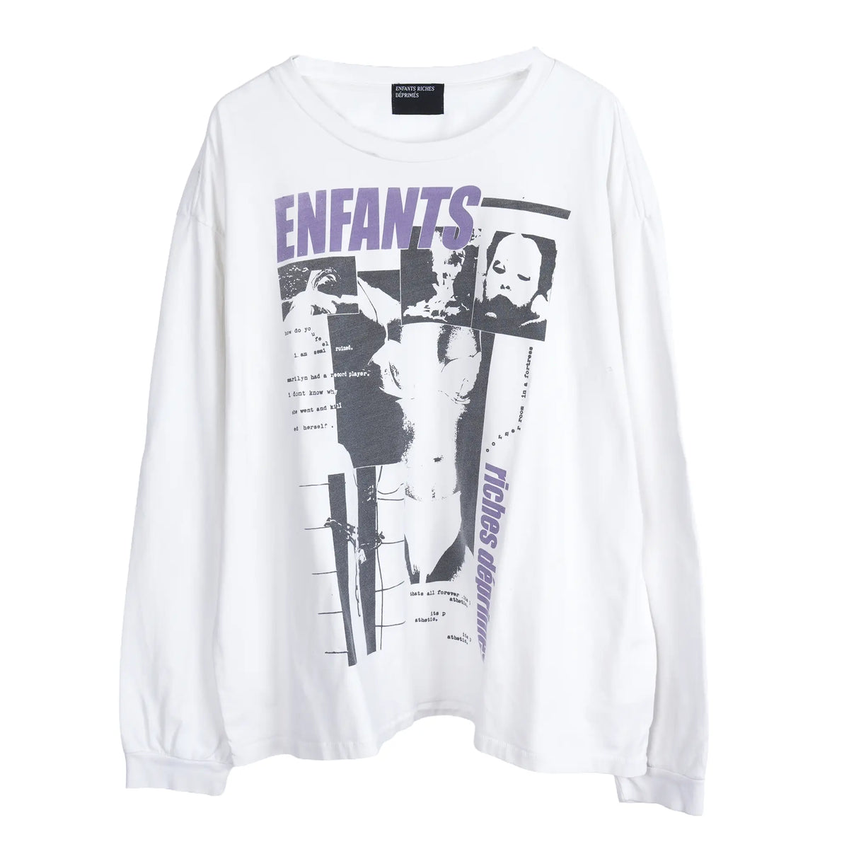Enfants Riches Déprimés White 'Enfants Volume IV' Long Sleeve