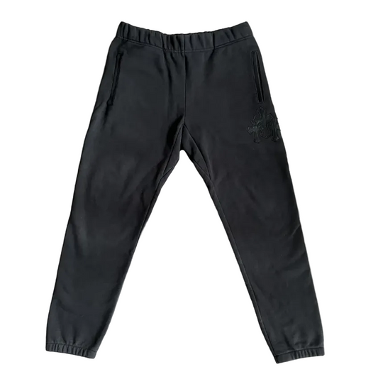 Chrome Hearts Paper Jam Cemetery Cross Patch Sweatpants